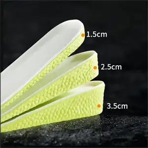 1.5cm/2.5cm/3.5cm Height Boosting Insoles Height Elevator Insole Shoe Insert Height Increase Insoles