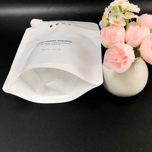 Bolsa de plástico PE blanca ecológica de 300 ml a 5 litros, termosellable, portátil, con asa y boquilla, para detergente líquido para ropa. - Product Image 4