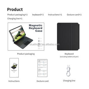 คีย์บอร์ดมหัศจรรย์พร้อมจอแสดงผลสำหรับ <span class=keywords><strong>iPad</strong></span> 12.9นิ้วคีย์บอร์ดสำหรับ <span class=keywords><strong>iPad</strong></span> Pro 12.9นิ้ว6th 2022 /5th 2021/รุ่นที่4/3rd - Product Image 6