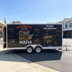 Carts <b>Trailers</b> Fully Equipped Mobile Cart Fast Food Business Juice <b>Concession</b> <b>Trailer</b> - Product Image 3