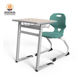 جملة أثاث تعليمي عالي الجودة: طقم مكتب وكرسي للطلاب للمرحلة الثانوية - Product Image 3