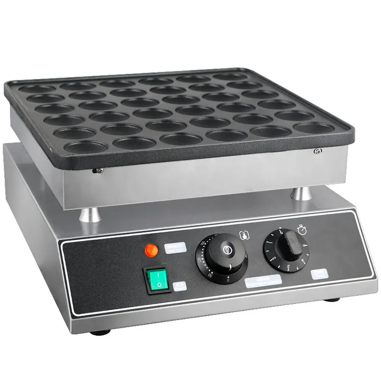 Verbeterde Ontwerp Pannenkoekenmachine Met Antiaanbaklaag Elektrische Crêpe Pizza Maker Pannenkoekenmachine