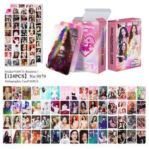 การ์ดโฮโลแกรม BL-DEADLINE 124 ชิ้น มินิอัลบั้มการ์ดรูปภาพ LISA JENNIE <span class=keywords><strong>JISOO</strong></span> การ์ดสินค้าของเหล่าเซเลบริตี้ - Product Image 6