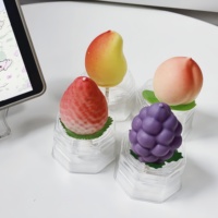 Produits phares pour les grossistes : Crème glacée aux fruits virale, Crème glacée aux fruits 3D au chocolat et au lait, surgelée, vente directe usine 75g