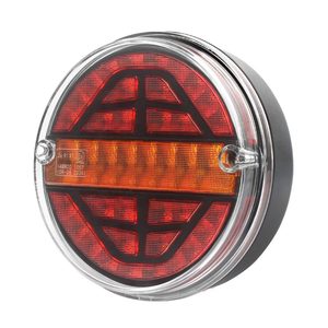 12-24v Led rond led feux arrière remorque Hamburger feux de conduite arrêter clignotant <span class=keywords><strong>feu</strong></span> arrière pour camion camion Van <span class=keywords><strong>caravane</strong></span> - Product Image 2