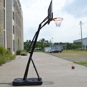 Support de panier de basket portable réglable pour <span class=keywords><strong>junior</strong></span> et enfants Entraînement en plein air et équipement de terrain parfait pour le jeu - Product Image 6