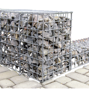 Kaynaklı kare delik Gabion Mesh sıcak daldırma galvanizli kaynaklı düşük karbonlu demir tel sağlam ve dayanıklı istinat duvar kafesleri - Product Image 1