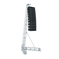 Torre de Truss Plegable Portátil de Aleación de Aluminio para Sistemas de Sonido Line Array e Iluminación