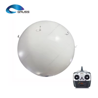 Dirigible Inflable Pequeño con Control Remoto, Dirigible de Helio Personalizado, Globo Zeppelin para Exteriores e Interiores, Publicidad, Promoción, Eventos