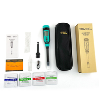 pH-mètre professionnel haute précision, testeur de pénétration, écran LCD, pile AAA, précision 0,1 pH pour le traitement de l'eau potable