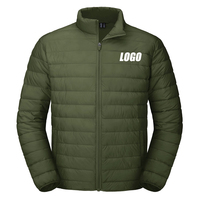 Vestes pour hommes avec logo personnalisé OEMODM, vestes matelassées pour hommes, vente en gros de vestes d'hiver pour hommes, veste matelassée en duvet pour hommes