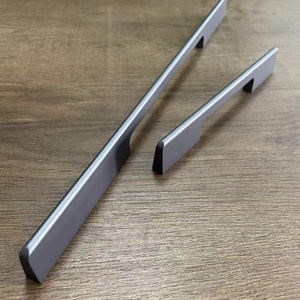 MLP11 Möbelbeschläge Metall Aluminiumlegierung Schrank CNC-gefertigter Küchengriff in Grau - Product Image 3