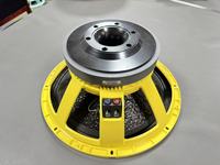 Haut-parleur de basses professionnel KAMIG 18 pouces (250 mm) avec aimant en ferrite, bobine vocale de 115 mm, 3000 W MONO, télécommande portable, métal