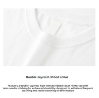 Kaos Pria Berkualitas Tinggi 100% Katun, Kerah O, Lengan Pendek, Bernapas, Kasual, Ukuran Besar
