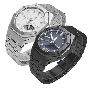 Vente chaude GMAS2100 boîtier et bracelet de montre en acier inoxydable pour la modification et le remplacement du bracelet de montre <span class=keywords><strong>GMA</strong></span>-<span class=keywords><strong>S2100</strong></span> - Product Image 1