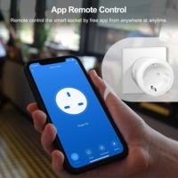 Enchufe Inteligente WiFi GIRIER con Medidor de Energía, 20A 4200W, Alta Carga, Control Remoto por Aplicación, Estándar Europeo Tuya