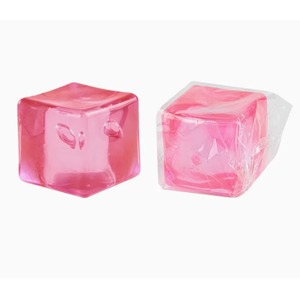 Custom Logo 5.5cm Ice Cube <b>Squishy</b> Maltose Slow Rebound Square Sensory Stress Relief Toy Soft Wholesale Promotional Gift OEM - Product Image 1