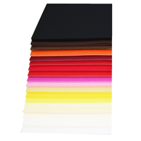 Prix usine 80gsm 110gsm 200gsm 250gsm 350gsm couleur offset papier couleur bond papier bristol paper board