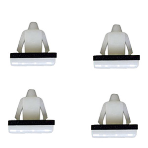 Nylon <b>Clip</b> K36 16.7x16.7mm For Hyundai Kia Car Body Panel <b>Trim</b> Strip - Product Image 3