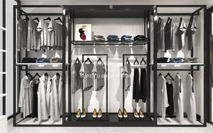 Магазин одежды, интерьерный дизайн, украшение для одежды, магазин одежды, витрина мебели - Product Image 6