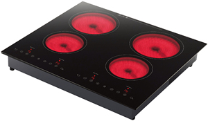 Table de cuisson infrarouge à 4 brûleurs à économie d'énergie pour la maison et le commerce, brûleurs puissants 1600W+1800W+1800W+1600W - Product Image 5