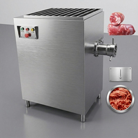 Nouvelle machine à hacher la viande électrique industrielle HUAGANG JR120, robuste, en acier inoxydable 304, haute capacité