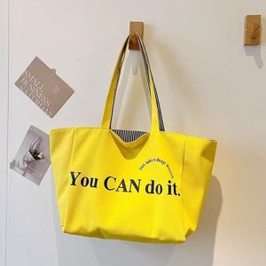 Bolsa Tote de Gran Capacidad, Nueva Bolsa a Rayas de Doble Cara para Ocio al Aire Libre, Bolso de Mano de un Solo Hombro - Product Image 3