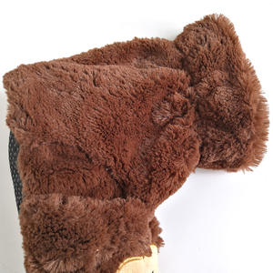 Pantoufles en peluche respirantes et chaudes en lin rembourrées de graines de lin chauffées au <span class=keywords><strong>micro</strong></span>-<span class=keywords><strong>ondes</strong></span> pour enfants et adultes, motif singe animal, automne-hiver - Product Image 3