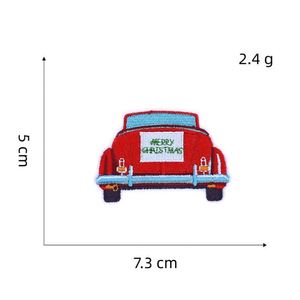 Iron on Cute Embroidery Christmas Tree Patch for Clothing Bag Decoration - Product Image 2