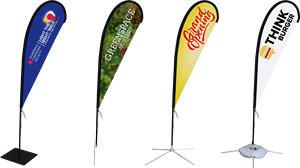 Prezzo all'ingrosso a buon mercato commerciale Flying Beach Flag Banner pubblicità promozionale Wind Outdoor Custom Feather Flags - Product Image 6