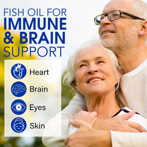 OneBotanical 240 Capsule di Olio di Pesce <span class=keywords><strong>Omega</strong></span> <span class=keywords><strong>3</strong></span> Gusto Limone con EPA DHA e <span class=keywords><strong>Omega</strong></span> <span class=keywords><strong>3</strong></span> per Uomini e Donne - Product Image 2