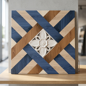 Carreaux de sol extérieurs en céramique effet bois de qualité supérieure 400x400mm, résistants à l'usure et imperméables, pour usage commercial (vente directe fabricant) - Product Image 4