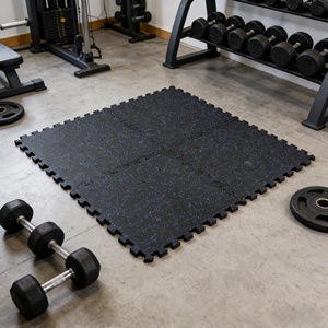Losetas de Caucho Antideslizantes para Gimnasio, Fáciles de Instalar, para Centros de Fitness y <span class=keywords><strong>Crossfit</strong></span> - Product Image 1