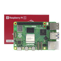 Kit de développement Raspberry Pi 5 AI HAT neuf avec boîtier, ventilateur, carte SD et alimentation pour système Linux