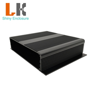 48*204*free CNC Machining Extruded Aluminum Inverter Case PCB Project Electrical Battery Box Aluminum Electronic Enclosure