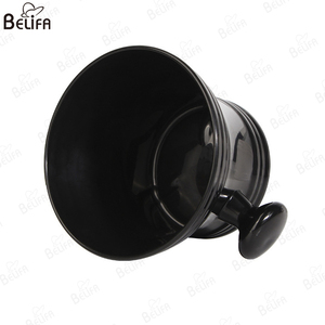Nouveau multicolore avec poignée Durable professionnel salon <span class=keywords><strong>de</strong></span> coiffure <span class=keywords><strong>barbe</strong></span> rasage tasse outil en plastique en gros rasage tasses - Product Image 4