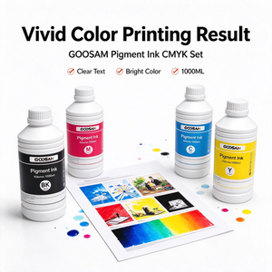 Encre Pigmentée WF-C879R 1000ml 4 Couleurs CMYK à Base d'Eau – Pack de Recharges pour WF-C869R WF-C878R WF-R5190 WF-R5690 – Vente en Gros - Product Image 1