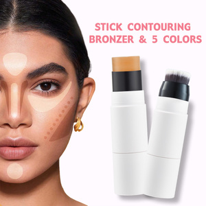 Maquillaje Contorno de doble punta Crema Stick Estiramiento <span class=keywords><strong>facial</strong></span> <span class=keywords><strong>Bronceador</strong></span> 3D Reparación <span class=keywords><strong>facial</strong></span> Shaping Stick Etiqueta privada - Product Image 3