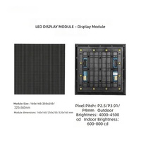 Schermo LED Cubo Commerciale ad Alta Risoluzione 1920x1080 Impermeabile per Interni/Esterni, Display Pubblicitario con Luminosità 6000 CD per Aeroporti