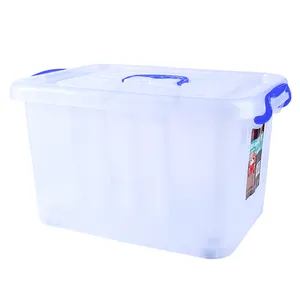 Giant Warehouse Tool Stackable Plastic Square 20L PP Storage Box With Handle