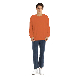 เสื้อฮู้ดดี้แบบเรียบง่าย ส่งเร็ว เสื้อสเวตเชิ้ตคอกลมทรงโอเวอร์ไซส์ - Product Image 1
