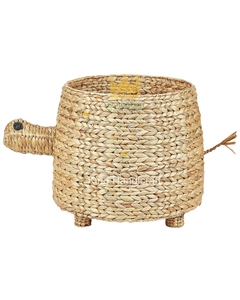 Panier de rangement moderne en jacinthe d'eau naturelle fait main pour chambre d'enfant et salle de bain – Prix de gros – Offre spéciale - Product Image 4