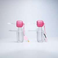 Flacons de gloss à lèvres translucides mats de qualité supérieure, tubes de fard à paupières liquides, flacons de teinture à lèvres pour emballage format voyage