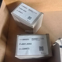 Potensiometer Standar NOVOtechnik Asli Baru P-4501-A502/P-4501-A202/P-4501-A102 Sensor Putar/Sensor Sudut Seri P4500