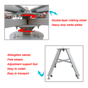 Presse sérigraphique à 4 couleurs et 4 stations avec micro-registrement manuel - Product Image 4