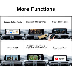 Interface vidéo multimédia Android Auto avec <span class=keywords><strong>YouTube</strong></span> intégré, module Apple CarPlay NBT pour <span class=keywords><strong>BMW</strong></span> 2013-2018 - Product Image 5