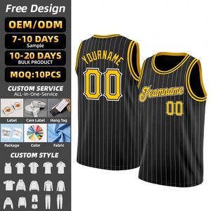 Maillots de basket rétro personnalisés avec logo pour hommes, uniformes de sublimation pour équipes universitaires et clubs, débardeurs et gilets - Product Image 1