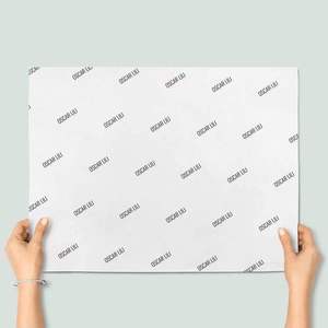 Toptan özel metin Logo marka desen ambalaj ince sarma kağıdı - Product Image 2