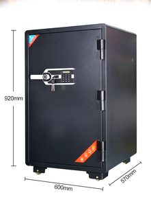 Nhiệm vụ nặng nề tùy chỉnh xem Winder an toàn hộp sang trọng điện tử kỹ thuật số vân tay chống cháy an toàn với xem Winder - Product Image 6