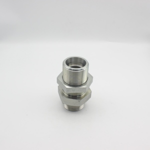 Raccord de traversée droit mâle BSP 6B norme SAE, fabrication usine - Product Image 3
